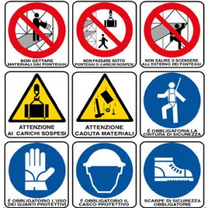 cartello sicurezza cantiere